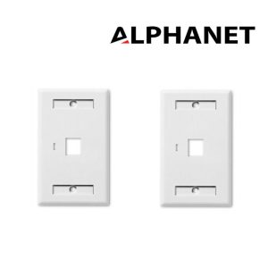 Alphanet APN-FP2-AT Faceplate US Keystone 1,2 port