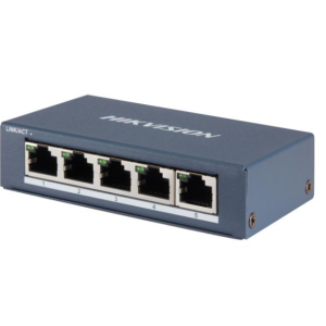 Switch GIGABIT 5 cổng PoE 1000Mbps Hikvision DS-3E0505-E