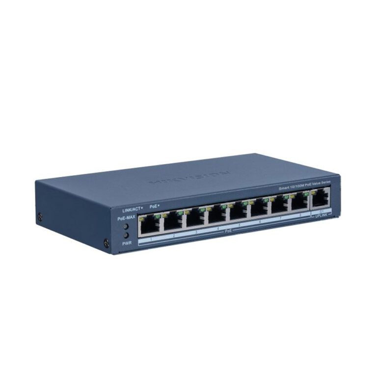 Switch mạng 8 cổng PoE 100Mbps Hikvision DS-3E1309P-EI/M