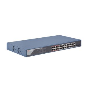Switch mạng thông minh 24 cổng PoE Hikvision DS-3E1326P-EI