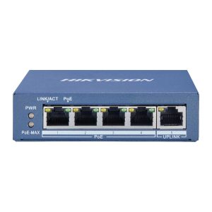 Switch POE GIGABIT 4 cổng PoE 1000Mbps Hikvision DS-3E0505P-E/M