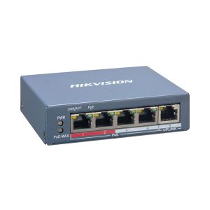 Switch mạng 4 cổng PoE Hikvision DS-3E1105P-EI/M